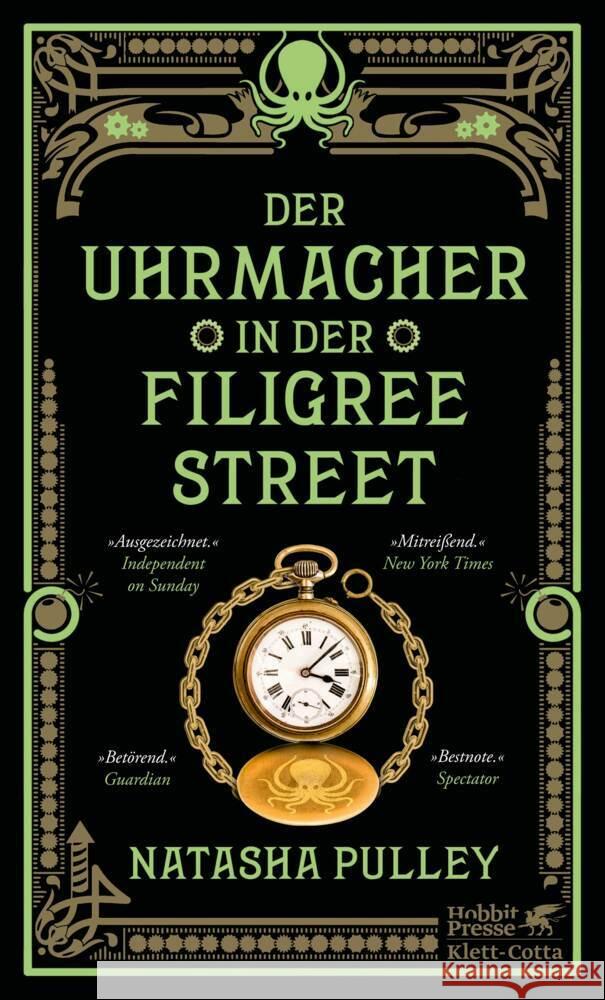 Der Uhrmacher in der Filigree Street Pulley, Natasha 9783608987133 Klett-Cotta - książka