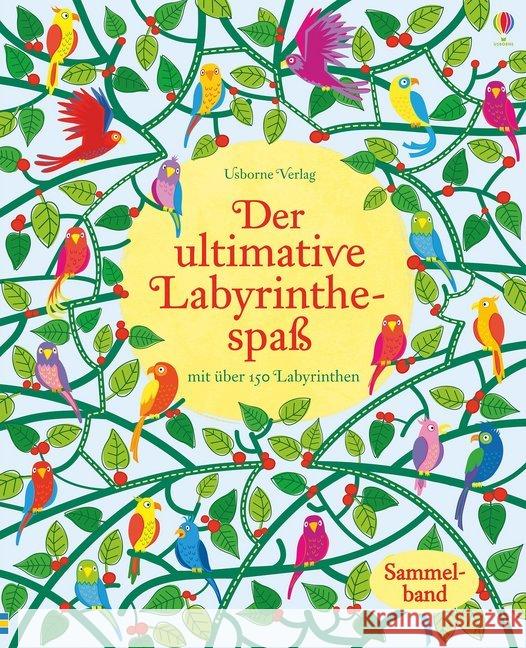 Der ultimative Labyrinthespaß : Mit über 250 Labyrinthe Robson, Kirsteen; Clarke, Phil 9781789410662 Usborne Verlag - książka