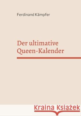 Der ultimative Queen-Kalender K 9783740784331 Twentysix - książka