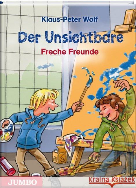 Der Unsichtbare. Freche Freunde Wolf, Klaus-Peter 9783833731860 Jumbo Neue Medien - książka