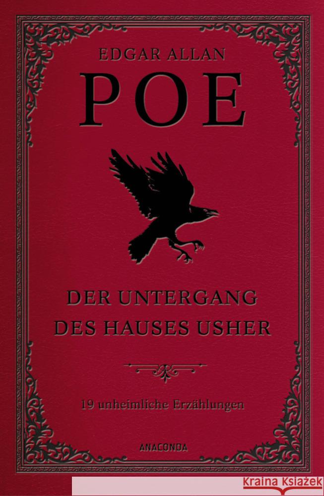 Der Untergang des Hauses Usher. 19 unheimliche Erzählungen Poe, Edgar Allan 9783730614068 Anaconda - książka