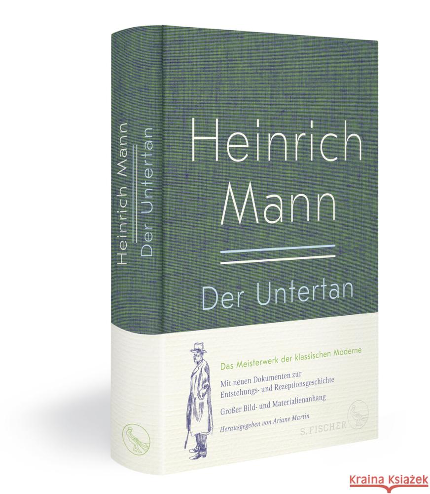 Der Untertan Mann, Heinrich 9783103970425 S. Fischer Verlag GmbH - książka