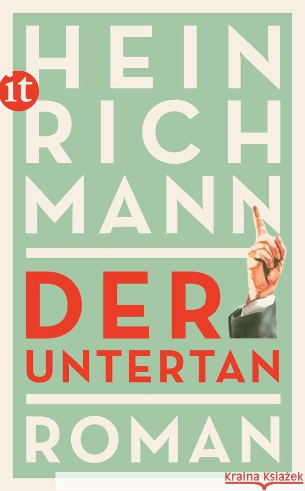 Der Untertan Mann, Heinrich 9783458681342 Insel Verlag - książka