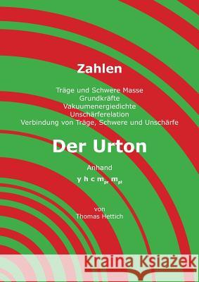 Der Urton: Architektur und Raum Hettich, Thomas 9783748181217 Books on Demand - książka