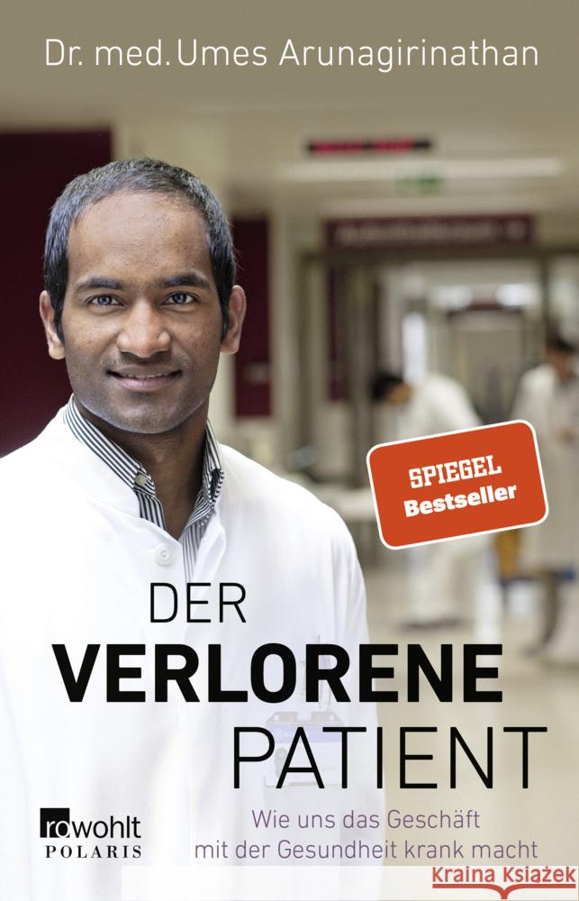 Der verlorene Patient Arunagirinathan, Umes 9783499002991 Rowohlt TB. - książka