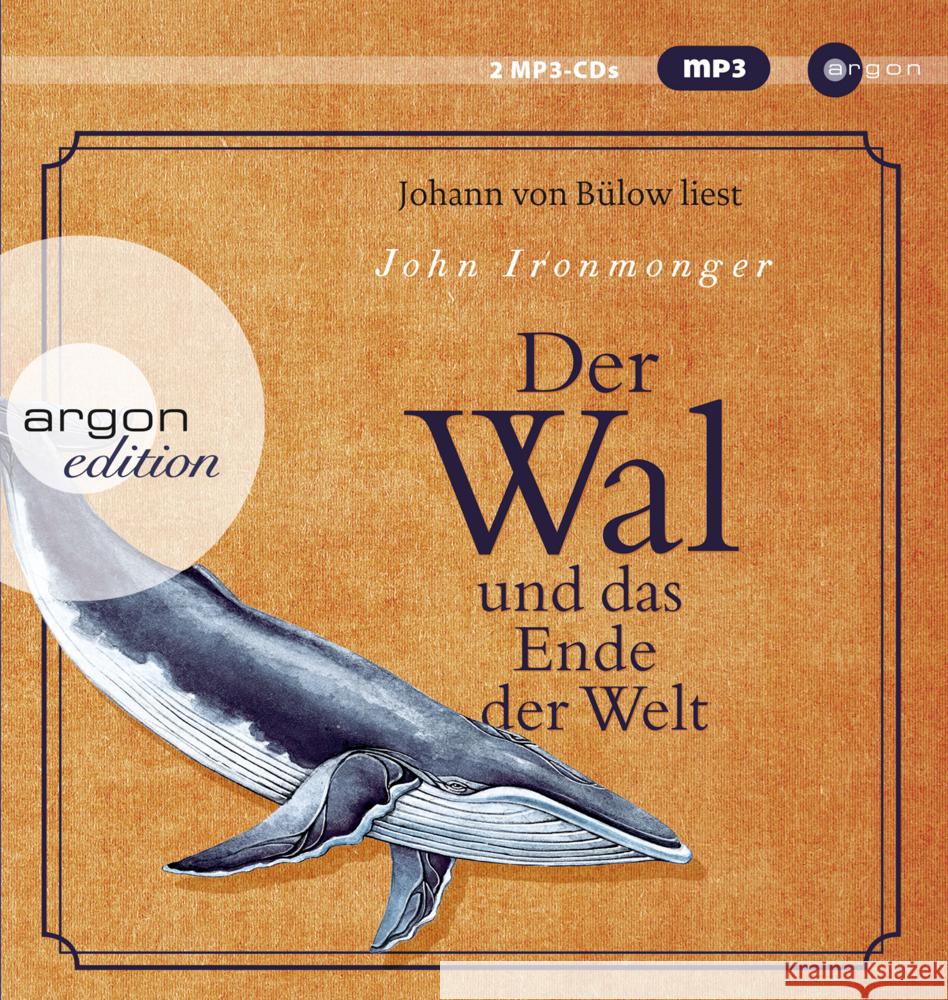 Der Wal und das Ende der Welt, 2 Audio-CD, Ironmonger, John 9783839894705 Argon - książka