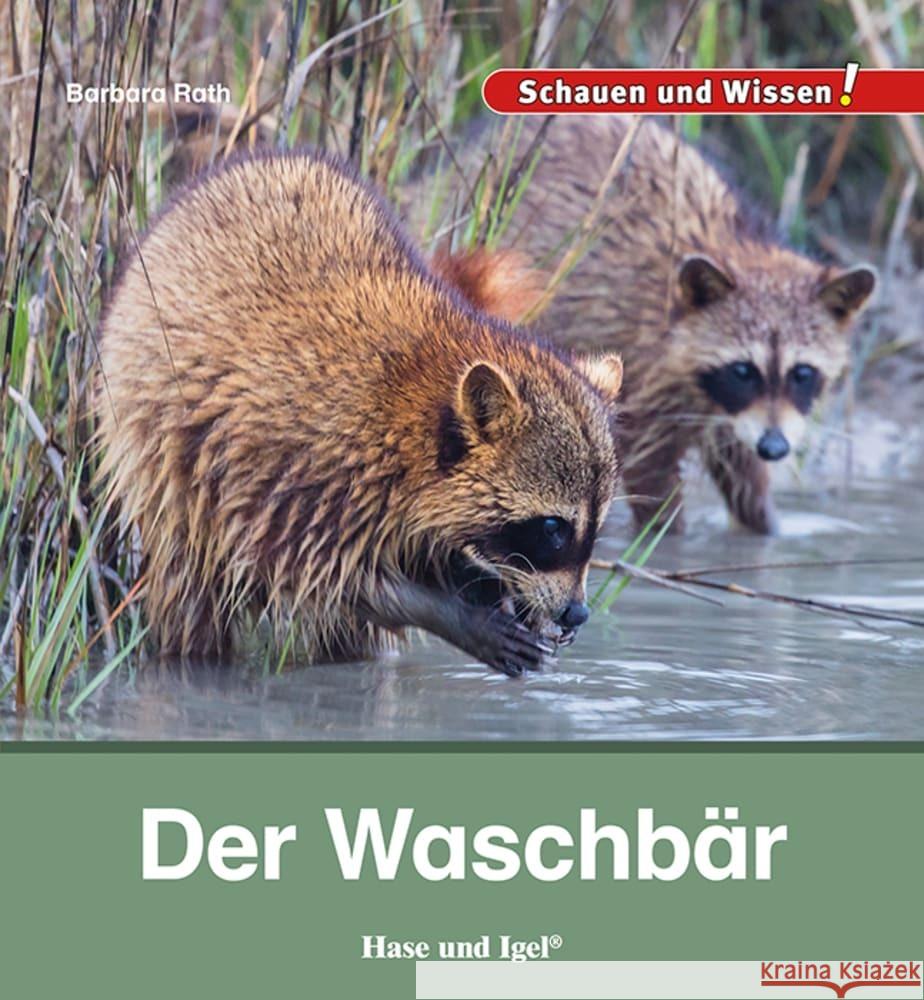 Der Waschbär Rath, Barbara 9783863164287 Hase und Igel - książka