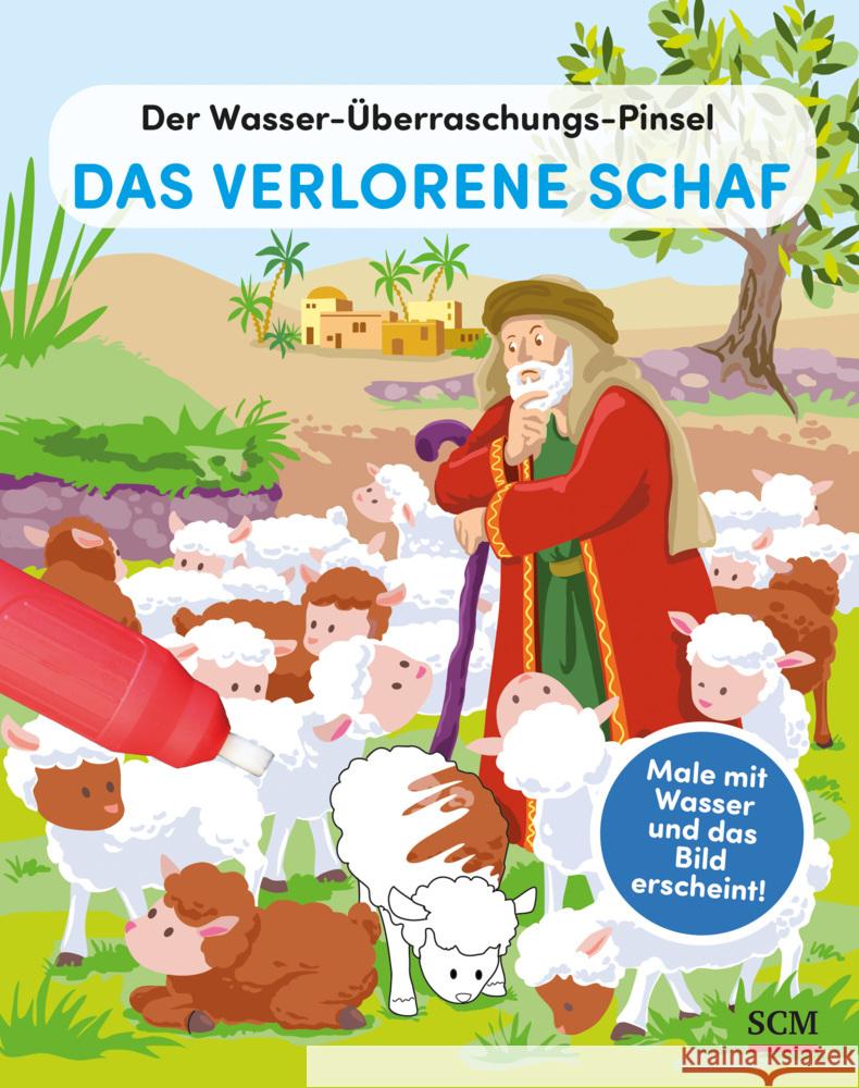 Der Wasser-Überraschungs-Pinsel - Das verlorene Schaf Grieco, Katrin 9783417289565 SCM R. Brockhaus - książka