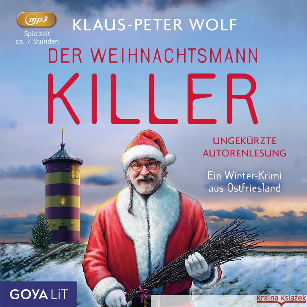 Der Weihnachtsmannkiller, Audio-CD, MP3 Wolf, Klaus-Peter 9783833746833 GOYALiT - książka