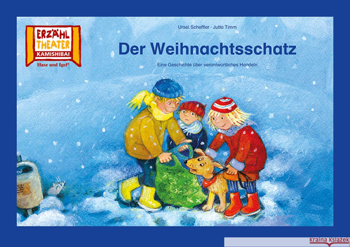 Der Weihnachtsschatz / Kamishibai Scheffler, Ursel 4260505832407 Hase und Igel - książka