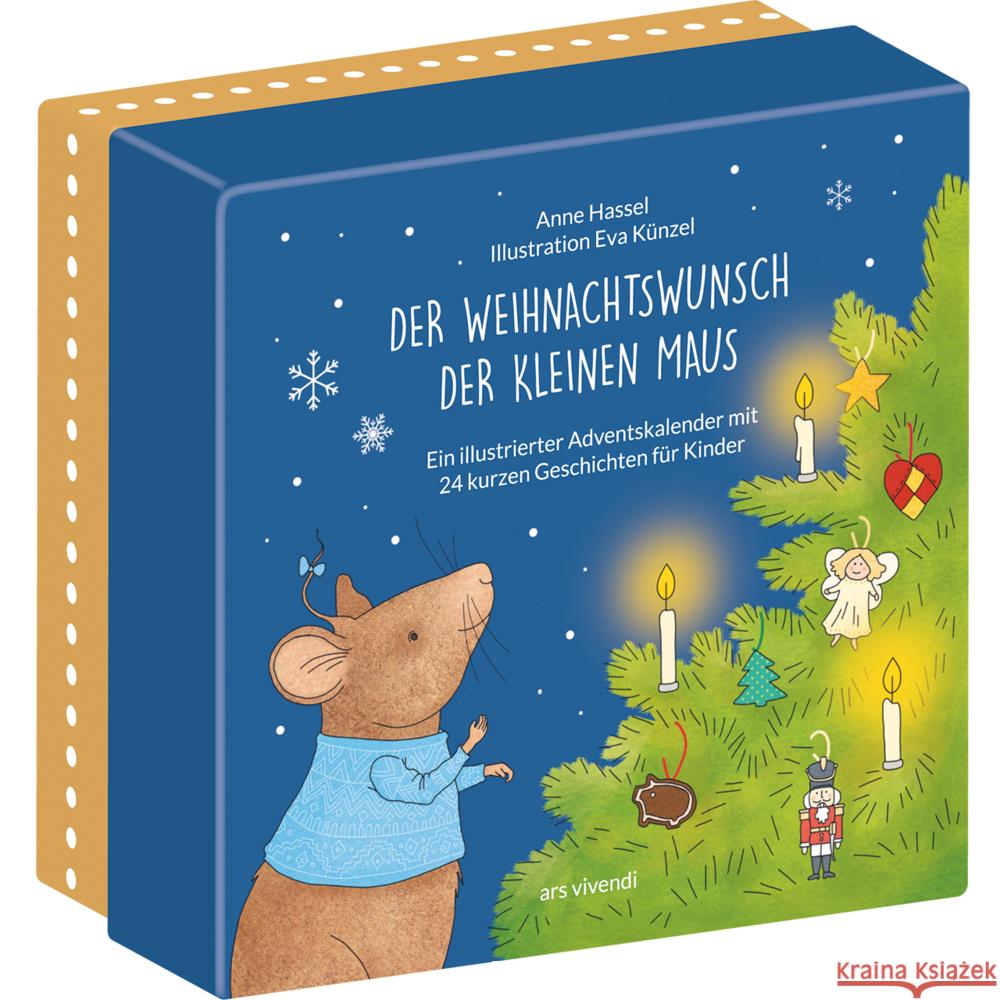 Der Weihnachtswunsch der kleinen Maus (Neuauflage) Hassel, Anne 4250364119382 ars vivendi - książka