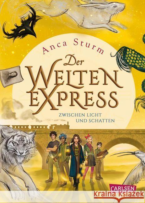 Der Welten-Express - Zwischen Licht und Schatten Sturm, Anca 9783551654120 Carlsen - książka