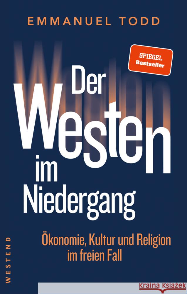 Der Westen im Niedergang Todd, Emmanuel 9783864894695 Westend - książka