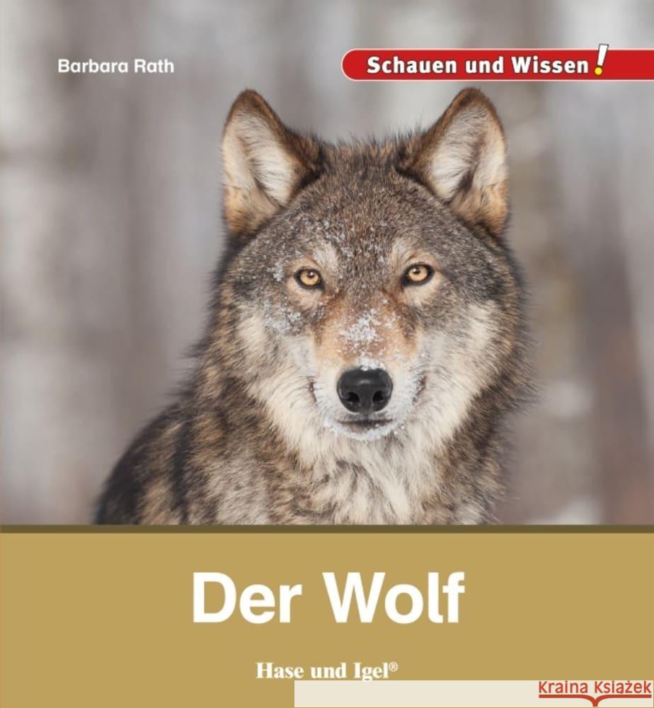 Der Wolf Rath, Barbara 9783863163648 Hase und Igel - książka