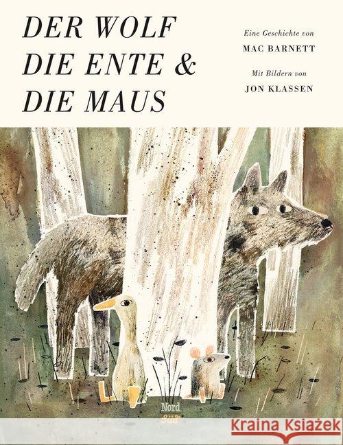 Der Wolf, die Ente und die Maus Barnett, Mac 9783314104404 NordSüd Verlag - książka