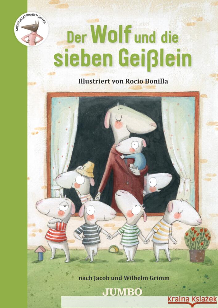 Der Wolf und die sieben Geißlein Grimm, Jacob 9783833745027 Jumbo Neue Medien - książka