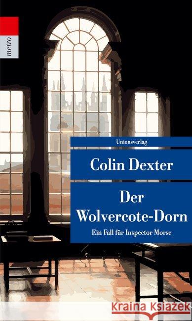 Der Wolvercote-Dorn Dexter, Colin 9783293208407 Unionsverlag - książka