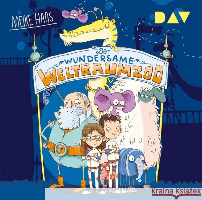 Der wundersame Weltraumzoo, 2 Audio-CDs : Lesung mit Mia Diekow (2 CDs), Lesung. CD Standard Audio Format Haas, Meike 9783742412546 Der Audio Verlag, DAV - książka