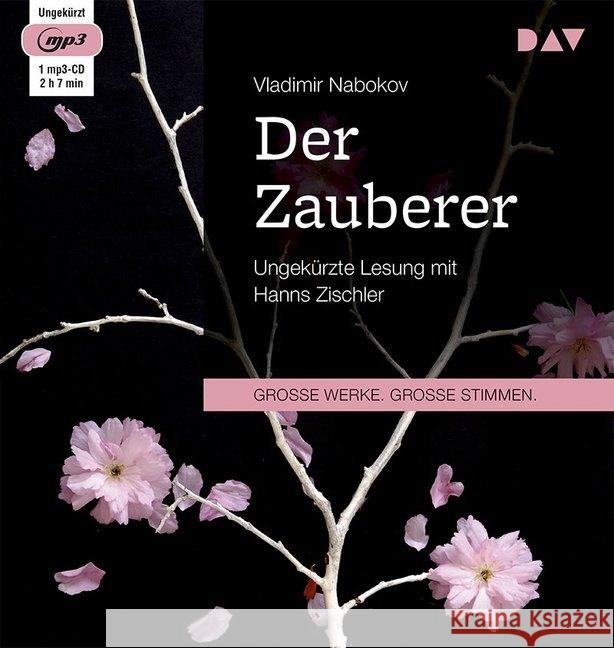 Der Zauberer, 1 MP3-CD : Ungekürzte Lesung mit Hanns Zischler (1 mp3-CD), Lesung. MP3 Format Nabokov, Vladimir 9783742400369 Der Audio Verlag, DAV - książka