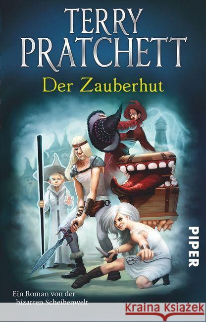 Der Zauberhut : Ein Roman von der bizarren Scheibenwelt Pratchett, Terry 9783492280617 Piper - książka