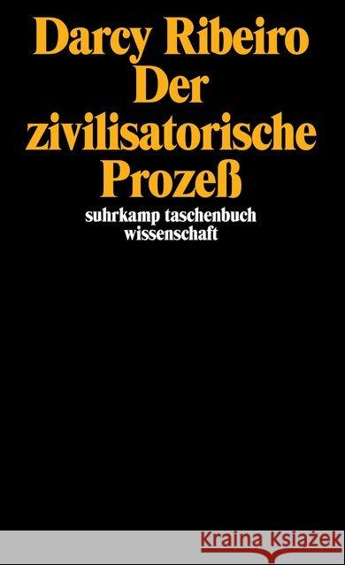 Der zivilisatorische Prozeß Ribeiro, Darcy 9783518280331 Suhrkamp - książka