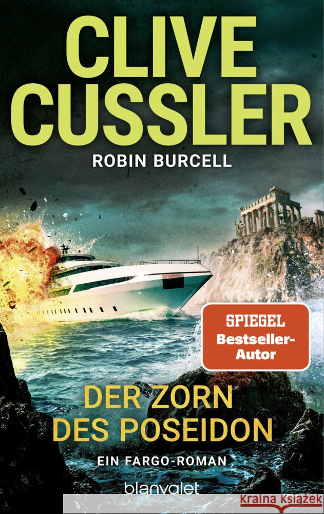 Der Zorn des Poseidon Cussler, Clive, Burcell, Robin 9783734110573 Blanvalet - książka