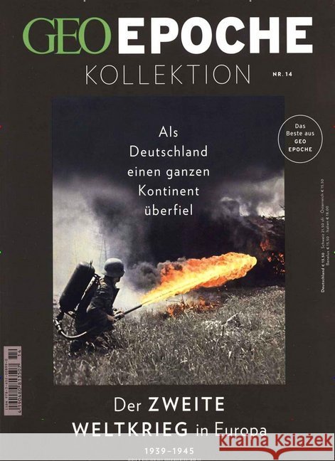 Der Zweite Weltkrieg in Europa 1939-1945 : Als Deutschland einen ganzen Kontinent überfiel  9783652008990 Gruner & Jahr - książka