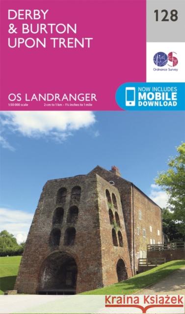 Derby & Burton Upon Trent Ordnance Survey 9780319262269 Ordnance Survey - książka