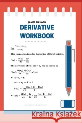 Derivative workbook Richard, James 9798602969887 Independently Published - książka