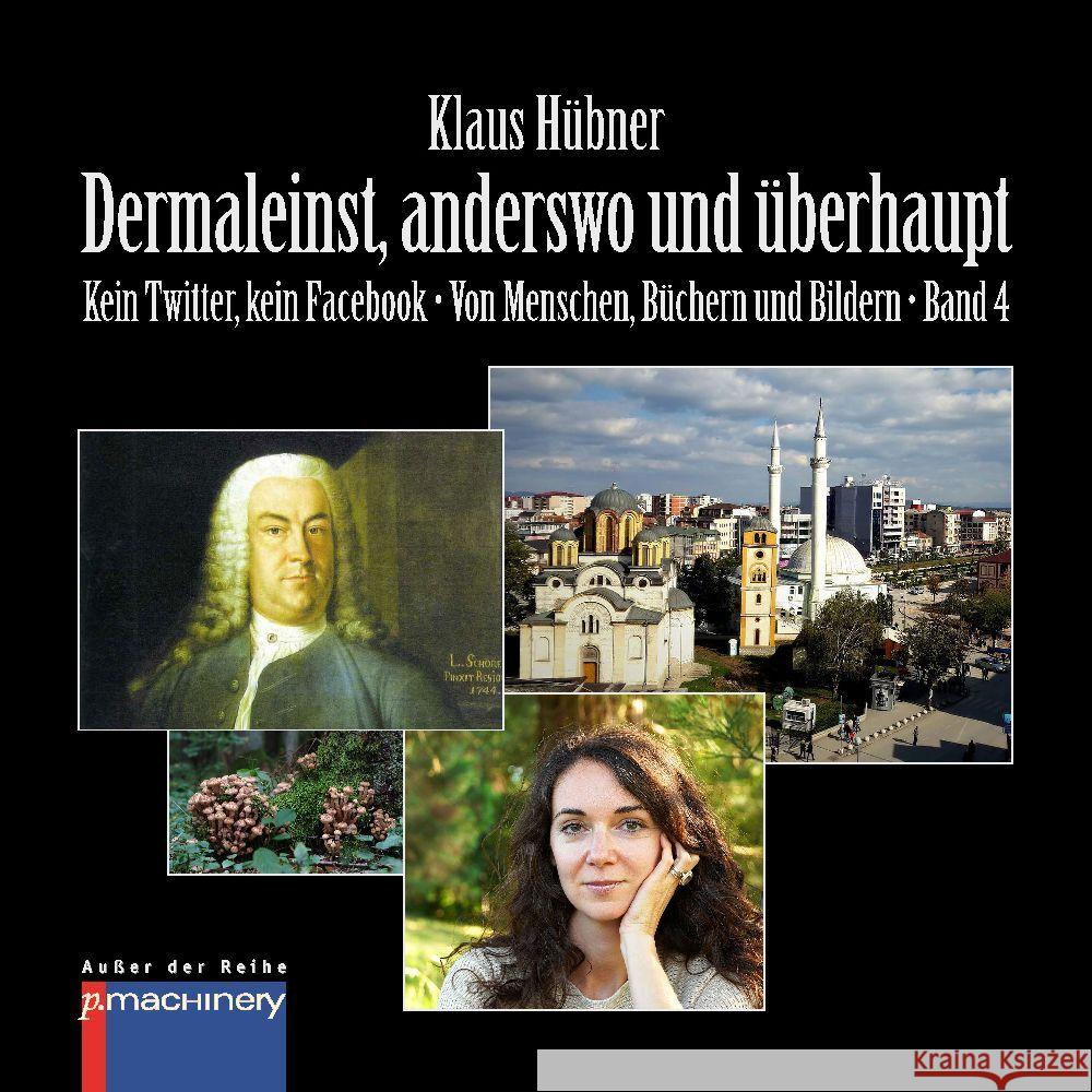 DERMALEINST, ANDERSWO UND ÜBERHAUPT Hübner, Klaus 9783957652355 p.machinery - książka