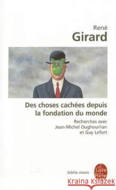 Des choses cachees depuis la fondation du monde Rene Girard 9782253032441 Livre de Poche - książka