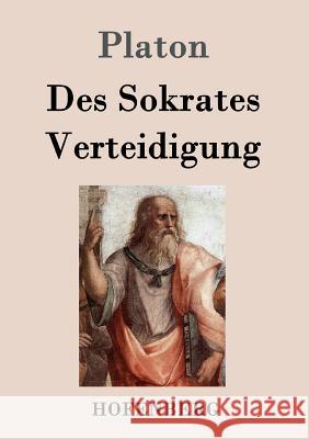 Des Sokrates Verteidigung Platon   9783843030854 Hofenberg - książka