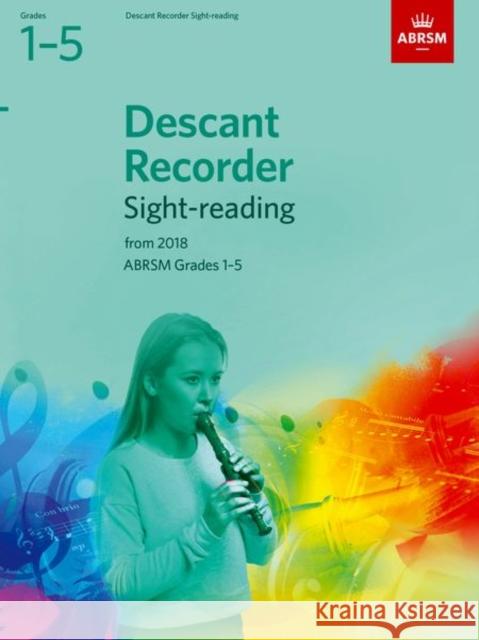 Descant Recorder Sight-Reading Tests, ABRSM Grades 1-5 from 2018 ABRSM 9781848499836 ABRSM Sight-reading - książka