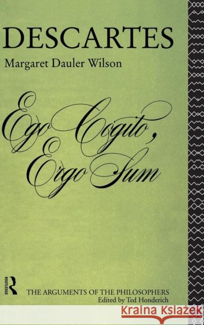 Descartes Margaret Daule Ted Honderich 9781138135802 Routledge - książka