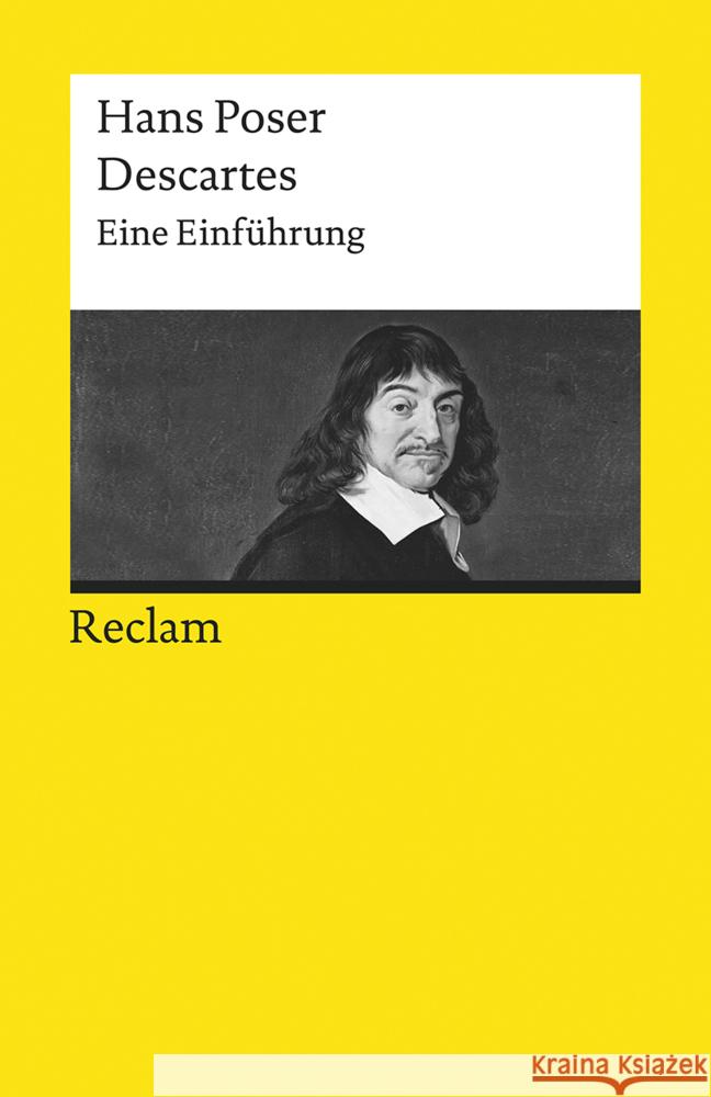 Descartes Poser, Hans 9783150196977 Reclam, Ditzingen - książka