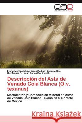 Descripción del Asta de Venado Cola Blanca (O.v. texanus) Cantu Medina Francisco Guadalupe 9783846567081 Editorial Acad Mica Espa Ola - książka