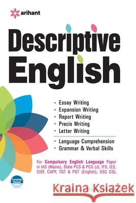 Descriptive General English Sp Bakshi Richa Sharma 9789385980770 Arihant Publication India Limited - książka