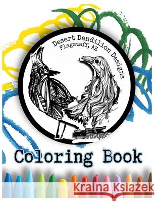 Desert Dandilion Designs Coloring Book Jamie Paul 9798325105036 Independently Published - książka
