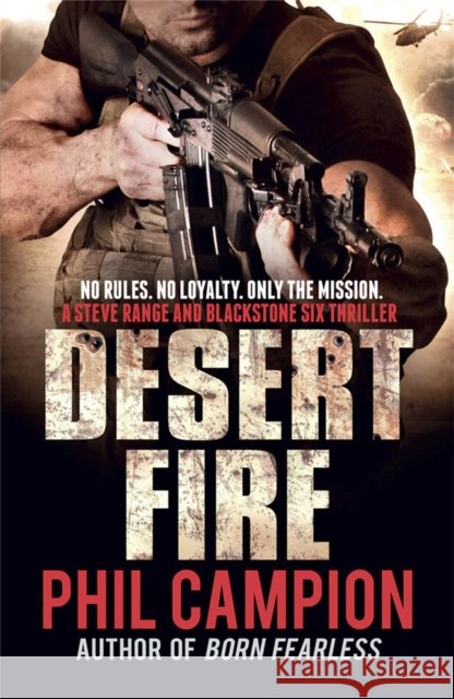 Desert Fire Phil Campion 9780857384447 Quercus Publishing - książka