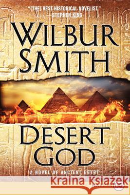 Desert God: A Novel of Ancient Egypt Wilbur Smith 9780062344113 HarperLuxe - książka