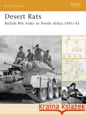 Desert Rats: British 8th Army in North Africa 1941-43 Moreman, Timothy Robert 9781846031441  - książka