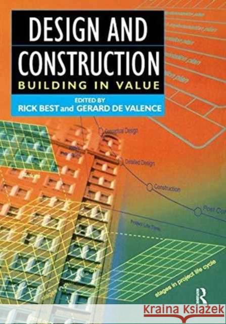 Design and Construction Rick Best, Gerard de Valence 9781138155572 Taylor & Francis Ltd - książka