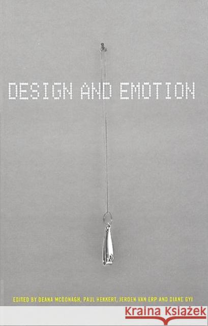 Design and Emotion Raymond Bonnett McDonagh McDonagh Deana McDonagh 9780415303637 CRC - książka