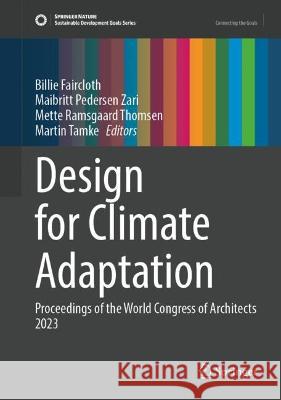 Design for Climate Adaptation  9783031363191 Springer International Publishing - książka