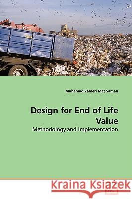 Design for End of Life Value Muhamad Zameri Ma 9783639147704 VDM Verlag - książka