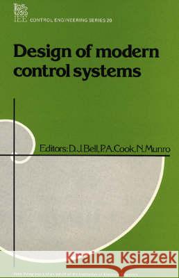 Design of Modern Control Systems  9780906048740 Institution of Engineering and Technology - książka
