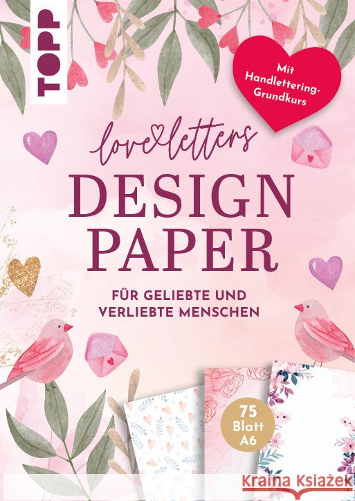 Design Paper Love Letters A6 Blum, Ludmila 4007742184278 Frech - książka