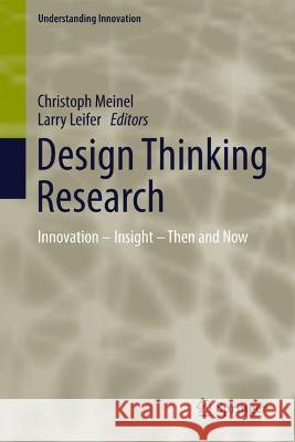 Design Thinking Research  9783031361029 Springer Nature Switzerland - książka