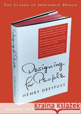 Designing for People Henry S. Dreyfuss 9781581153125 Allworth Press - książka