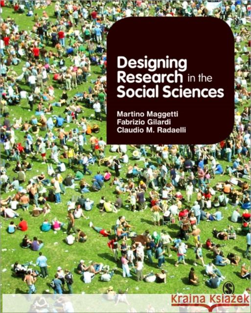 Designing Research in the Social Sciences Martino Maggetti 9781849205016  - książka